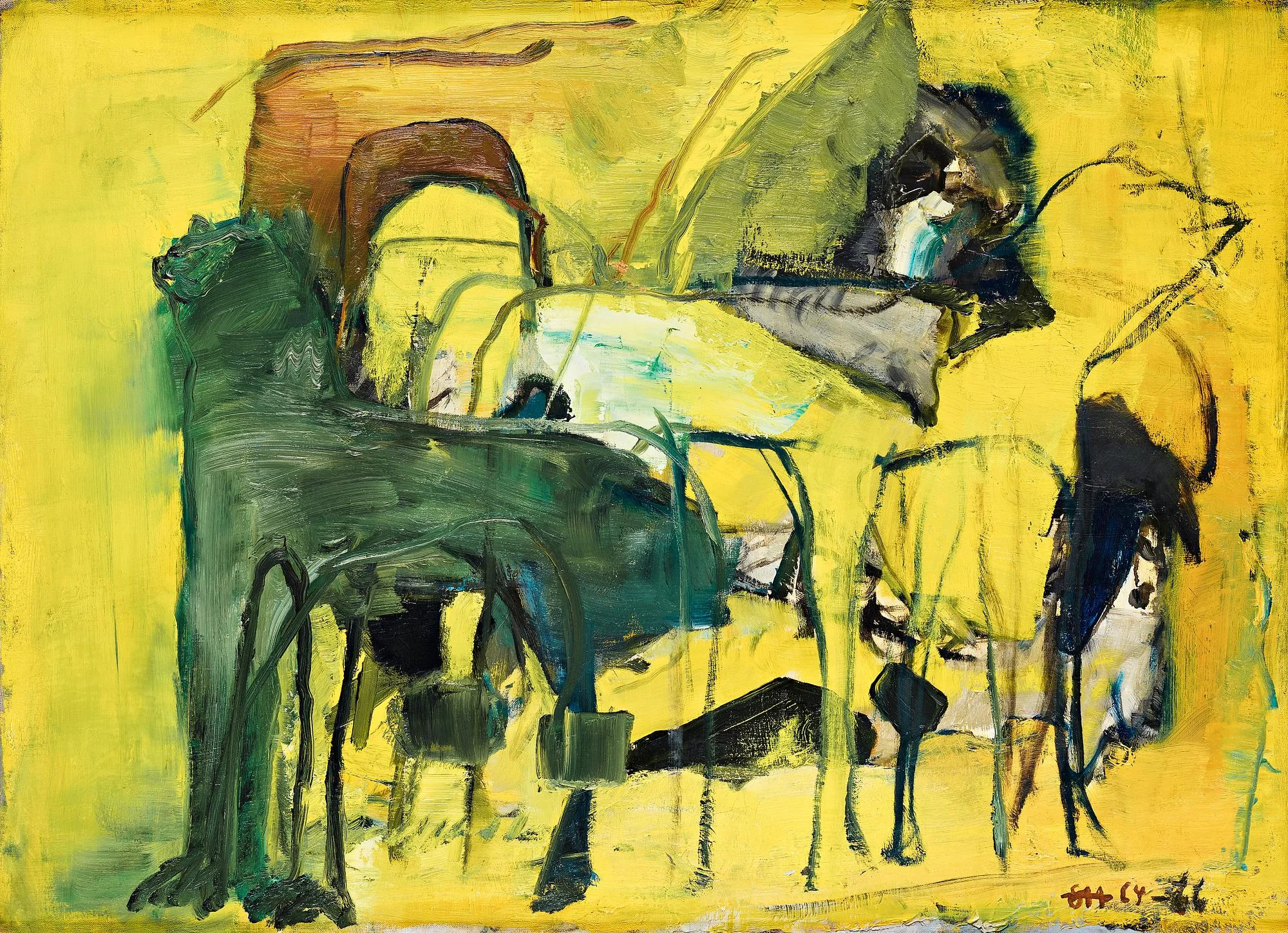 Staffan Hallström, "Ingens hundar". — Bukowskis