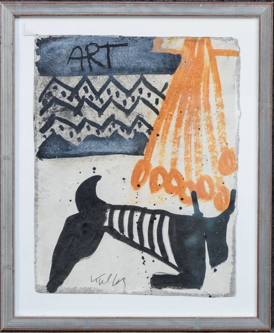 Kjeld Ulrich, komposition — Paintings and sculptures/Modern pictorial arts — Lauritz