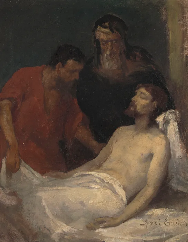 Ender, Axel — "Skisse til altertavle"