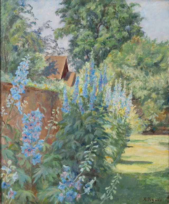 Hedvig Tegnér, Trädgårdsmotiv.