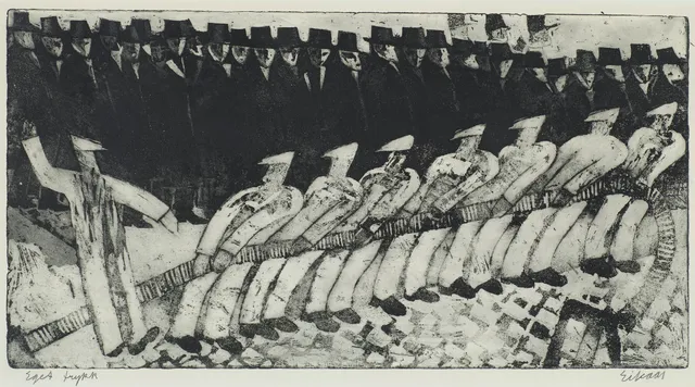 Eikaas, Ludvig — "Kabeltrekkere" ca. 1962-64