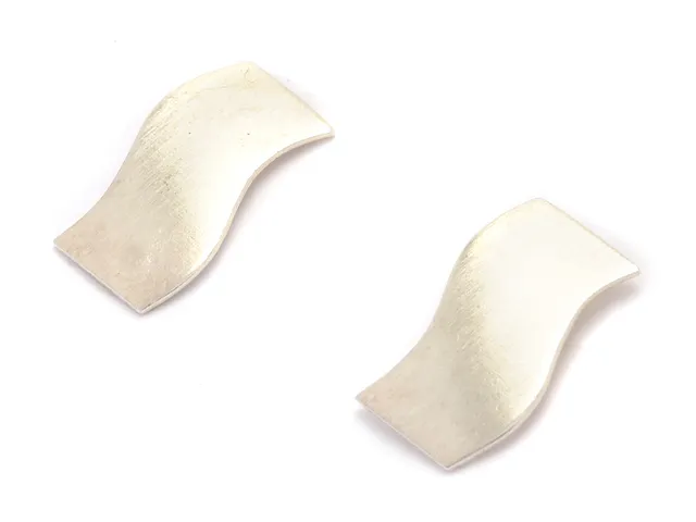 Örhängen 1 par S925 0,8g, med plaststoppers
