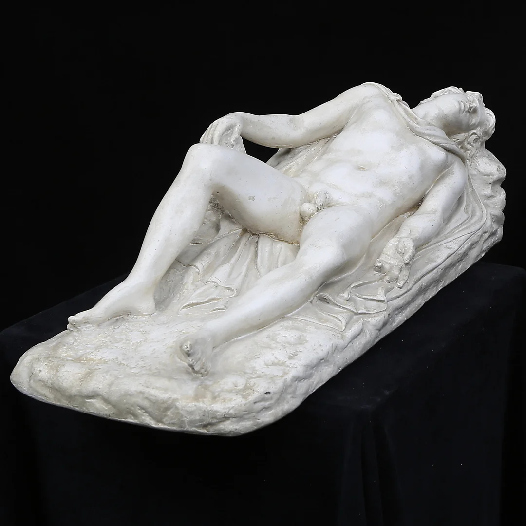 OIDENTIFIERAD KONSTNÄR. Skulptur, gips, osignerad. — Sculptures & Bronzes — Gomér & Andersson Linköping