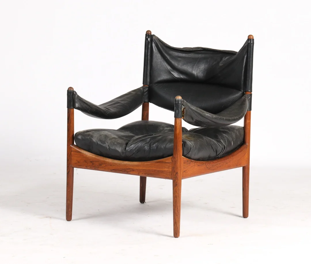 Kristian S. Vedel for Søren Willadsen, armchair, rosewood, model 'Modus' — Furniture/Lounge chairs — Lauritz