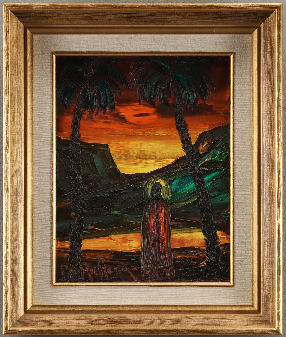 VEIKKO AALTONA. Olja på duk, signerad 69. — Paintings — Karlstad Hammarö Auktionsverk