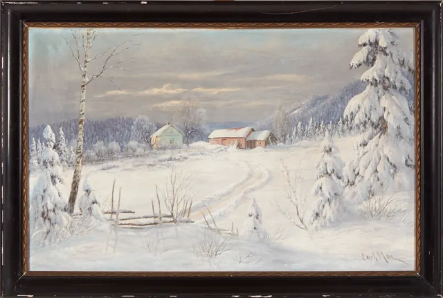 Moe, Carl — Vinterlandskap