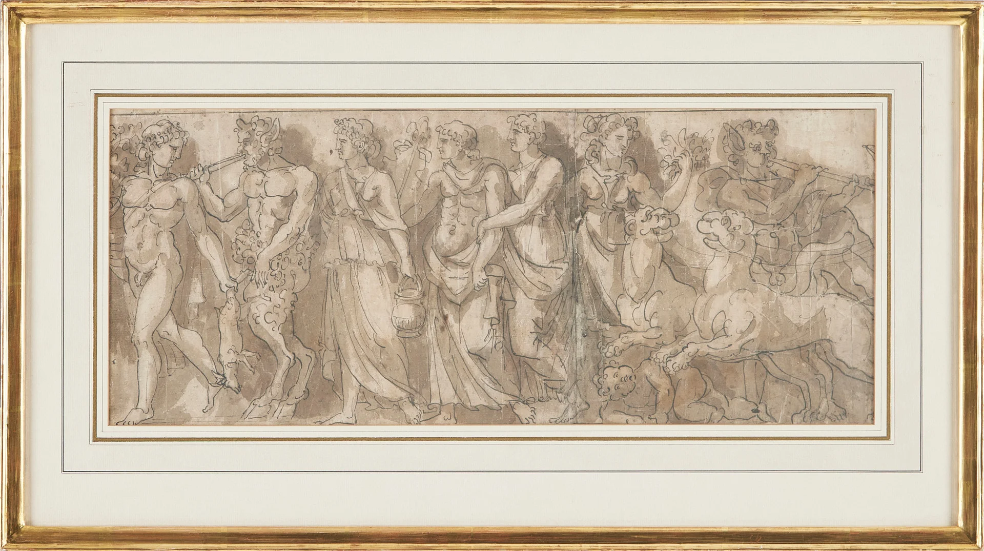 LOUIS MASRELIEZ (PARIS 1748-1810 STOCKHOLM). Tillskriven. Backanal. — Drawings — Stockholms Auktionsverk Magasin 5