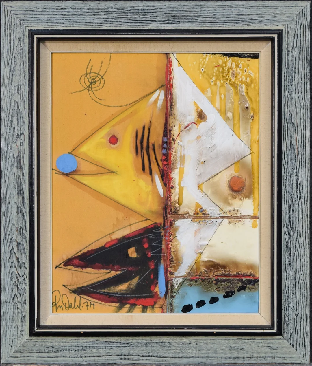 Per Dahl. komposition — Paintings and sculptures/Modern pictorial arts — Lauritz
