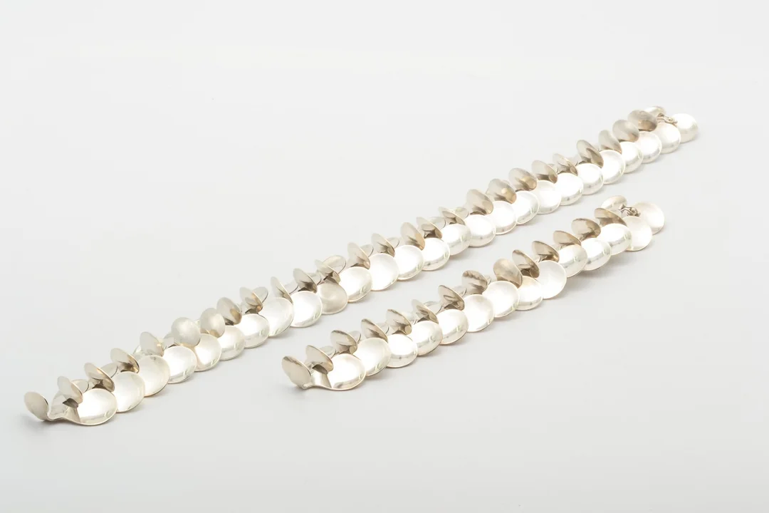 Ibe Dahlquist for Georg Jensen jewellery set in sterling silver, approx. 1966-67 — Jewellery/Jewellery sets — Lauritz