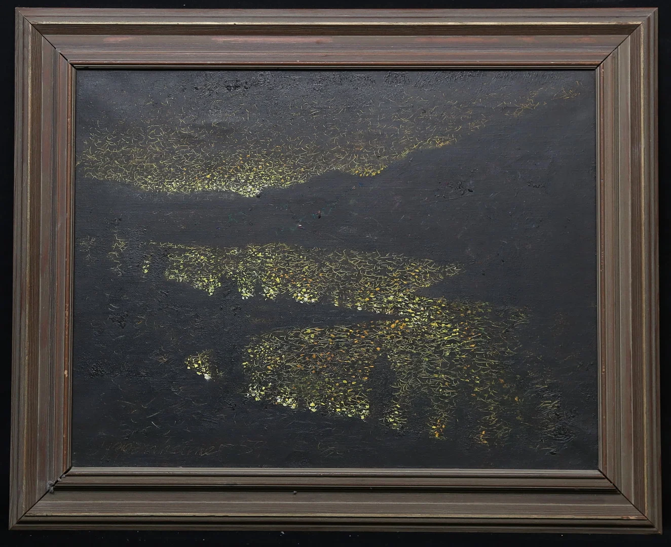 JOHNNY OPPENHEIMER. Olja på duk. Signerad och daterad 1959. — Paintings — Gomér & Andersson Linköping