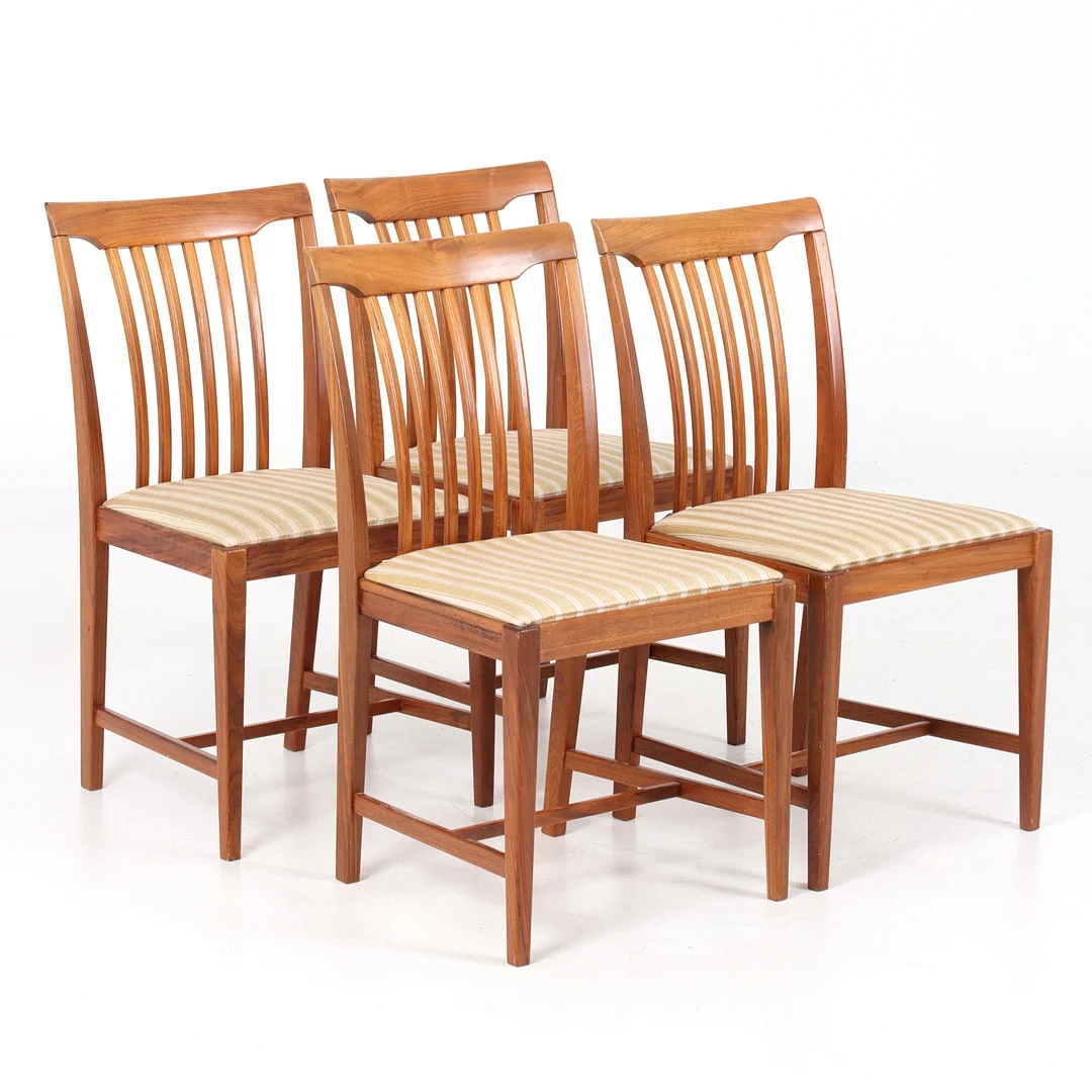 SVANTE SKOGH. Stolar, 4 st, "Vindö", 1960-tal. — Armchairs & Chairs — Stadsauktion Sundsvall