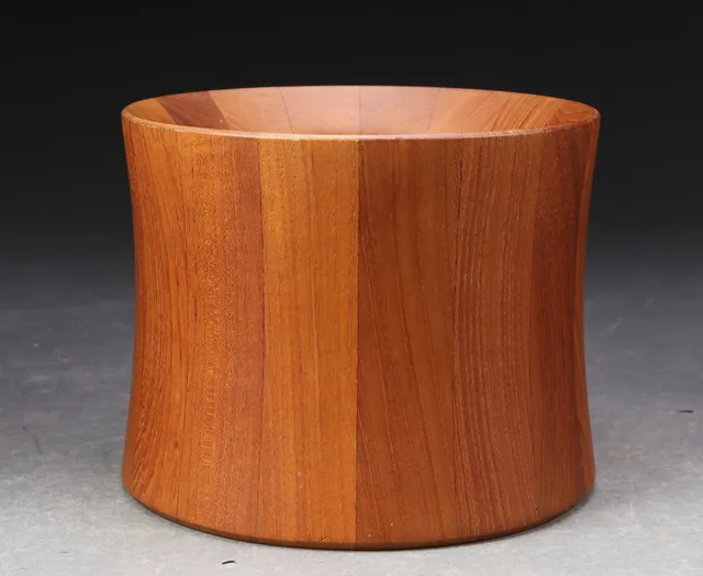 Jens Harald Quistgaard. Skål af teaktræ, 1960'erne