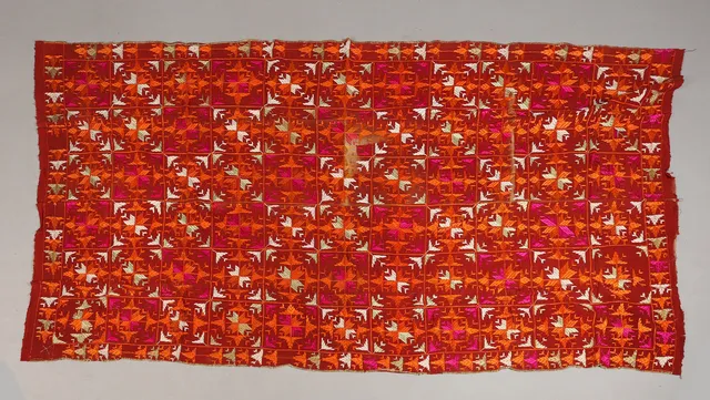A PUNJABI PHULKARI.