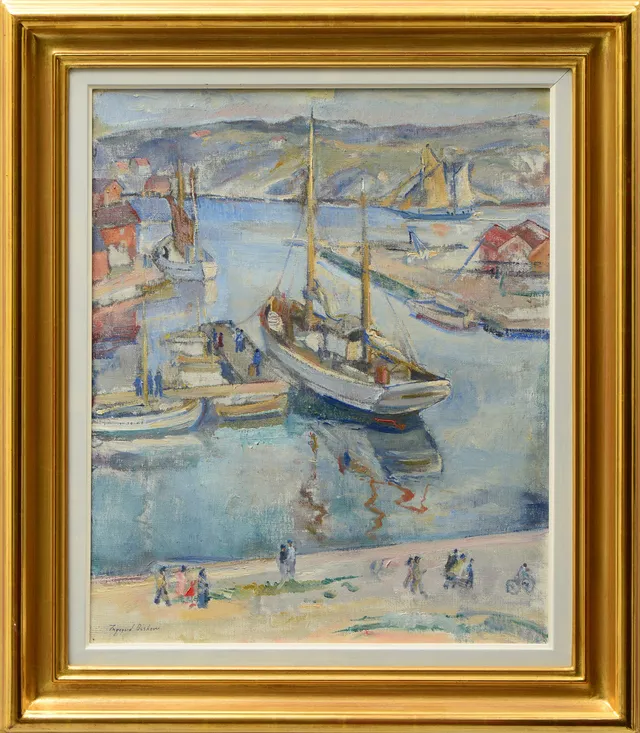 INGEGERD BESKOW. Olja på duk. Signerad.