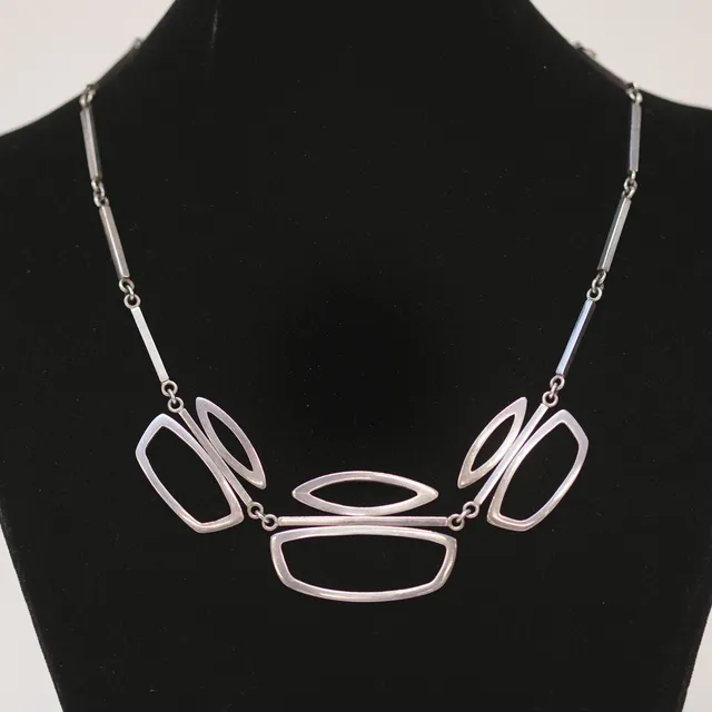 CLAES GIERTTA. COLLIER, SILVER, STOCKHOLM 1960.