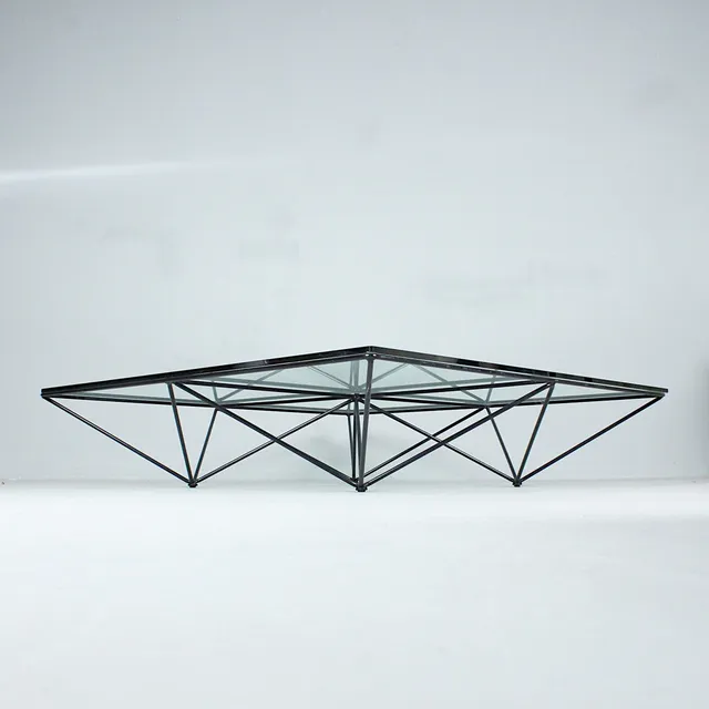 PAOLO PIVA. für B&B ITALIA. Couchtisch / Coffee Table, Model 'Alanda', Italien, 1980er Jahre.