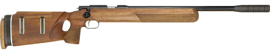 KULGEVÄR, fabrikat Anschütz, modell 1408 ED Super, kaliber .22lr, tillv.nr 102019, se-nr SE1667744. — Rifles — Walter Borg