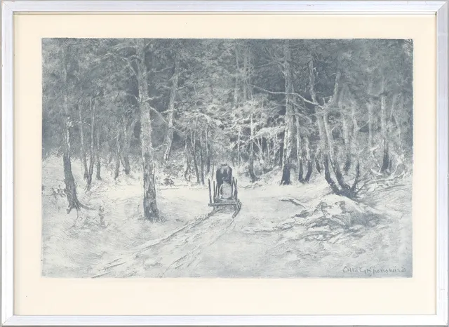 OTTO GRIPENSVÄRD. originaletsning, signerad.