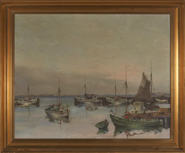 Christensen, Jens Sinding — Havneparti