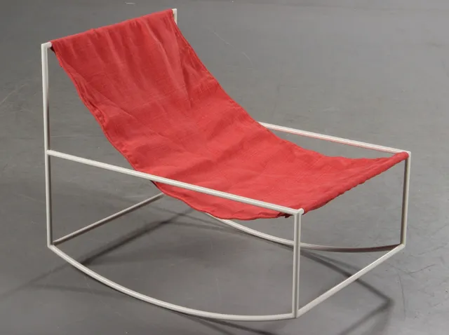 Muller Van Severen. Rocking chair, display model