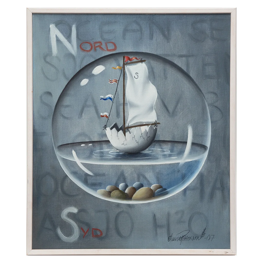 ANNICA PETTERSON. Olja på duk, signerad och daterad 2007. — Paintings — Stockholms Auktionsverk Göteborg