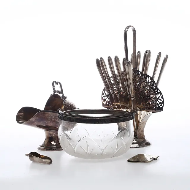 NYSILVER, 4 delar, 1900-talets första hälft.