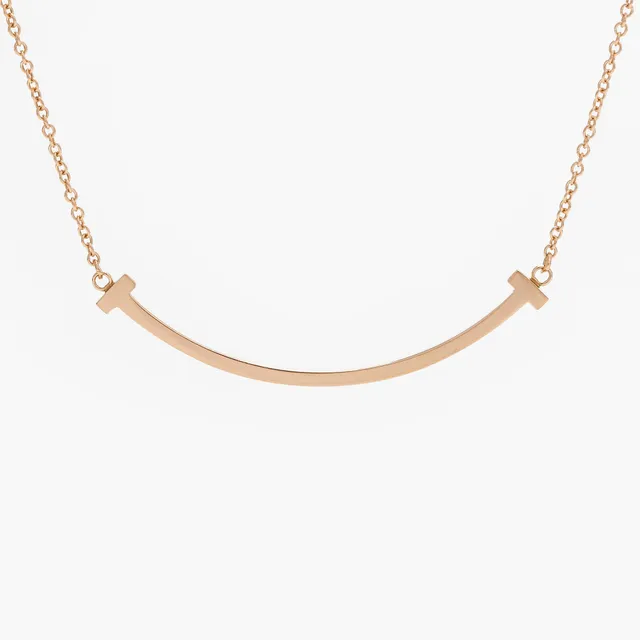 Tiffany & Co, halsband, "T Smile", 18K guld.