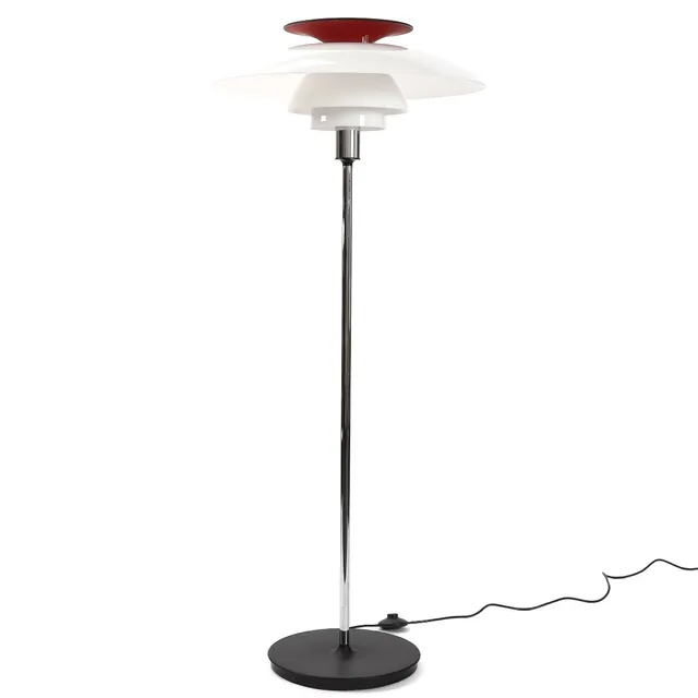 Poul Henningsen . 'PH80', floor lamp / floor lamp