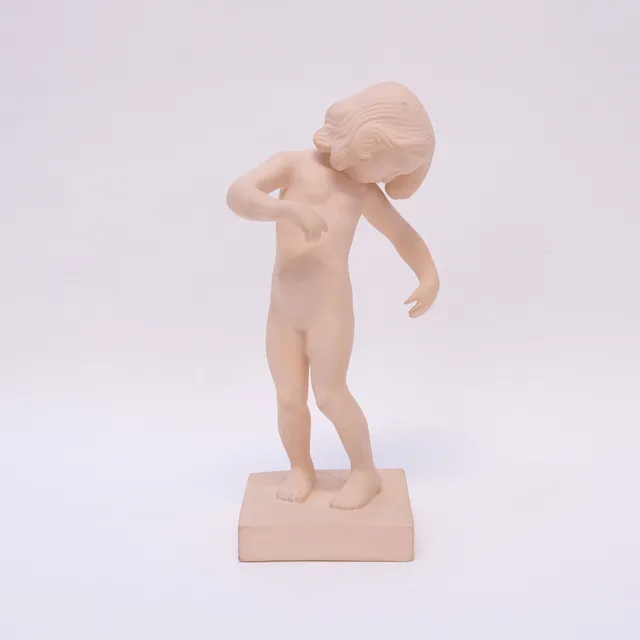 KAI NIELSEN. SKULPTUR, "VENUS KALIPYGOS". TERRAKOTTA. FÖR P. IPSENS ENKE.