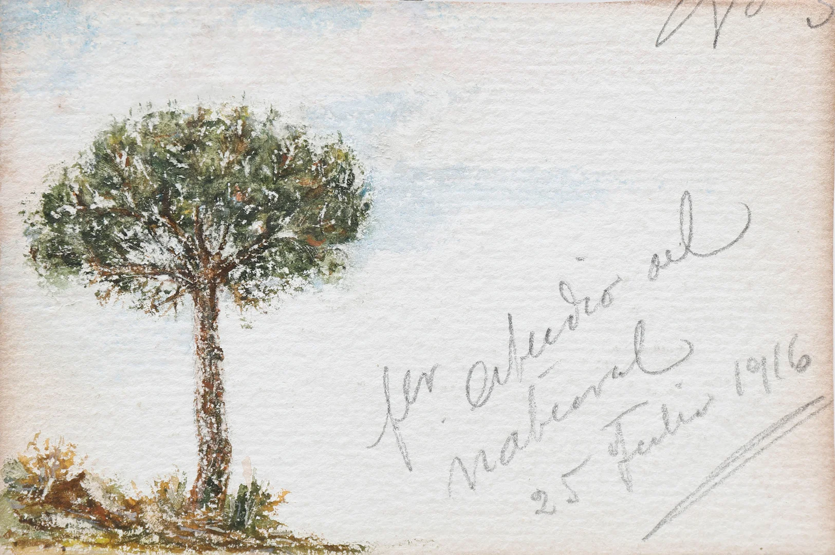 ATTRIBUTED TO FRANCISCO DOMINGO MARQUÉS. Landscape. — Drawings — Balclis