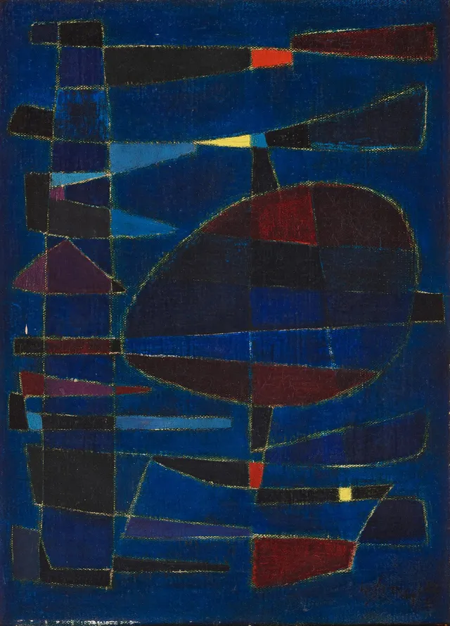 Gustave Singier, "Intérieur des forains".