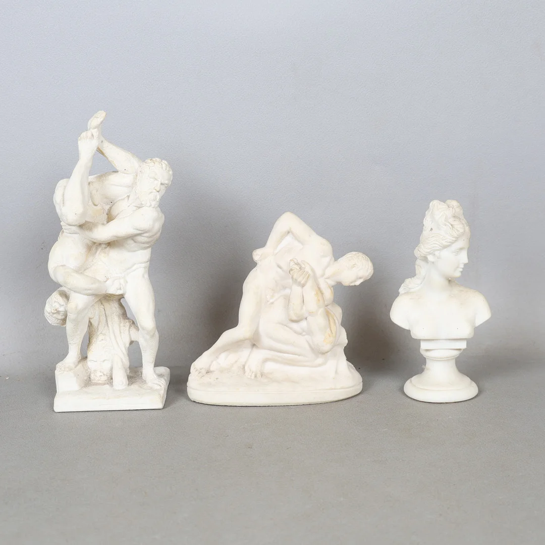 AFTER THE GRAND TOUR, THREE SCULPTURES (3). — Sculptures & Bronzes — Bishop & Miller
