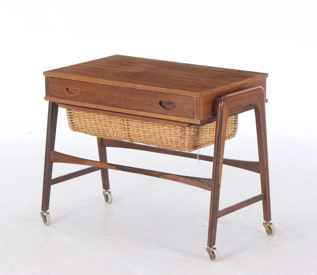 Rosewood sewing table — Furniture/Coffee tables, occasional tables — Lauritz