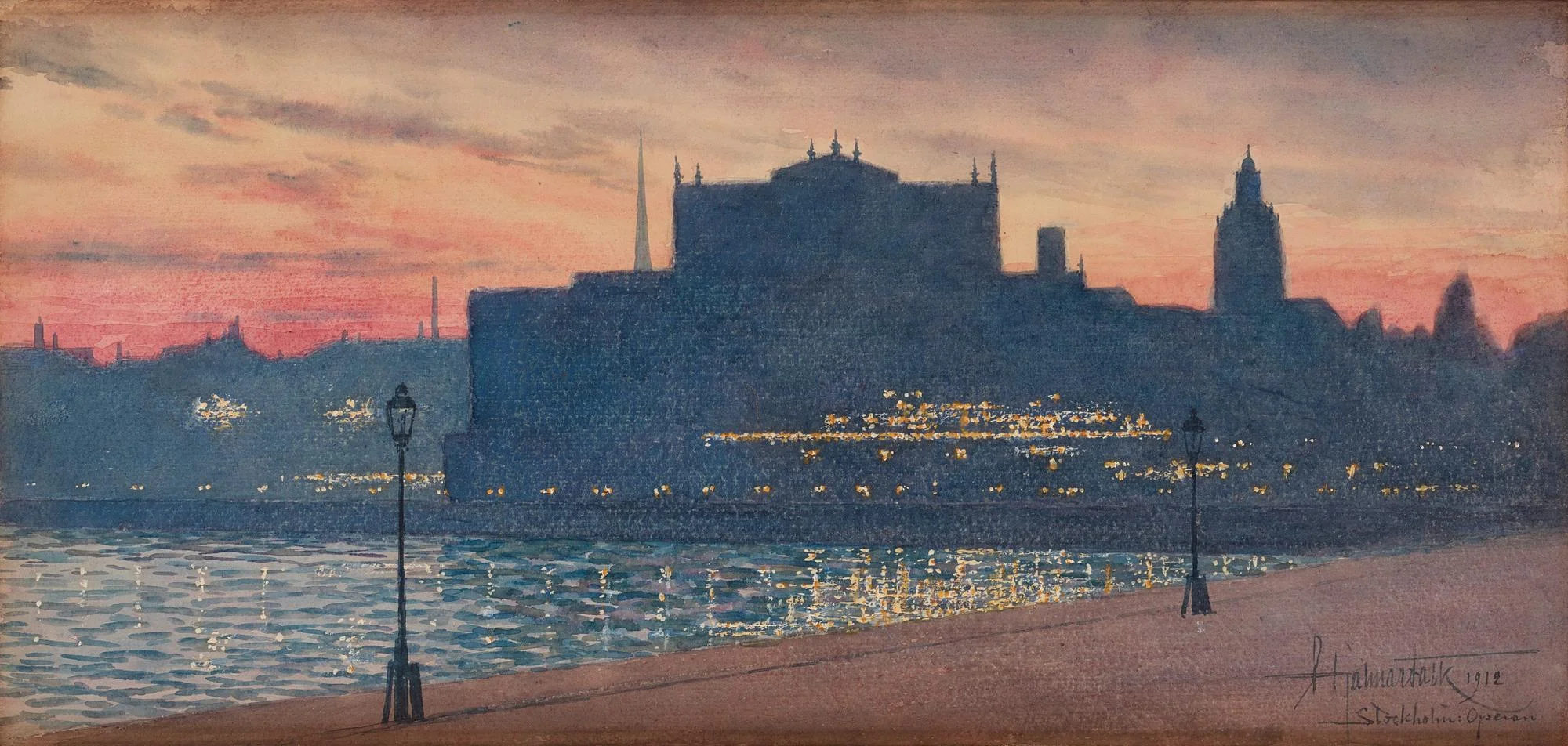 Hjalmar Falk, "Stockholm: Operan". — Bukowskis
