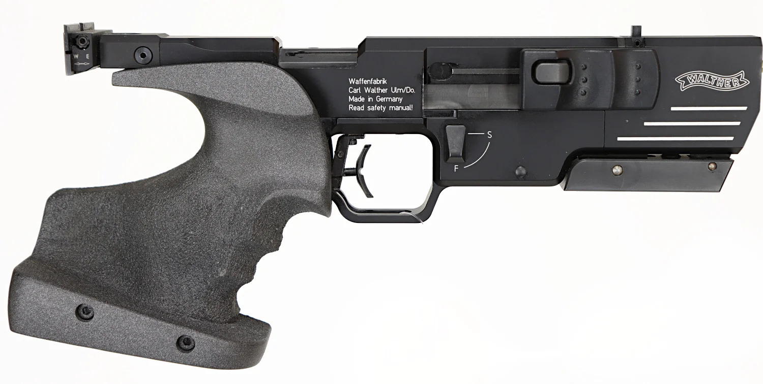 58. PISTOL, tysk, Halvautomatisk, fabrikat Walther, modell SSP, kaliber .22LR, tillv.nr WSP01745, se-nr SE2206678. — Pistols — Walter Borg