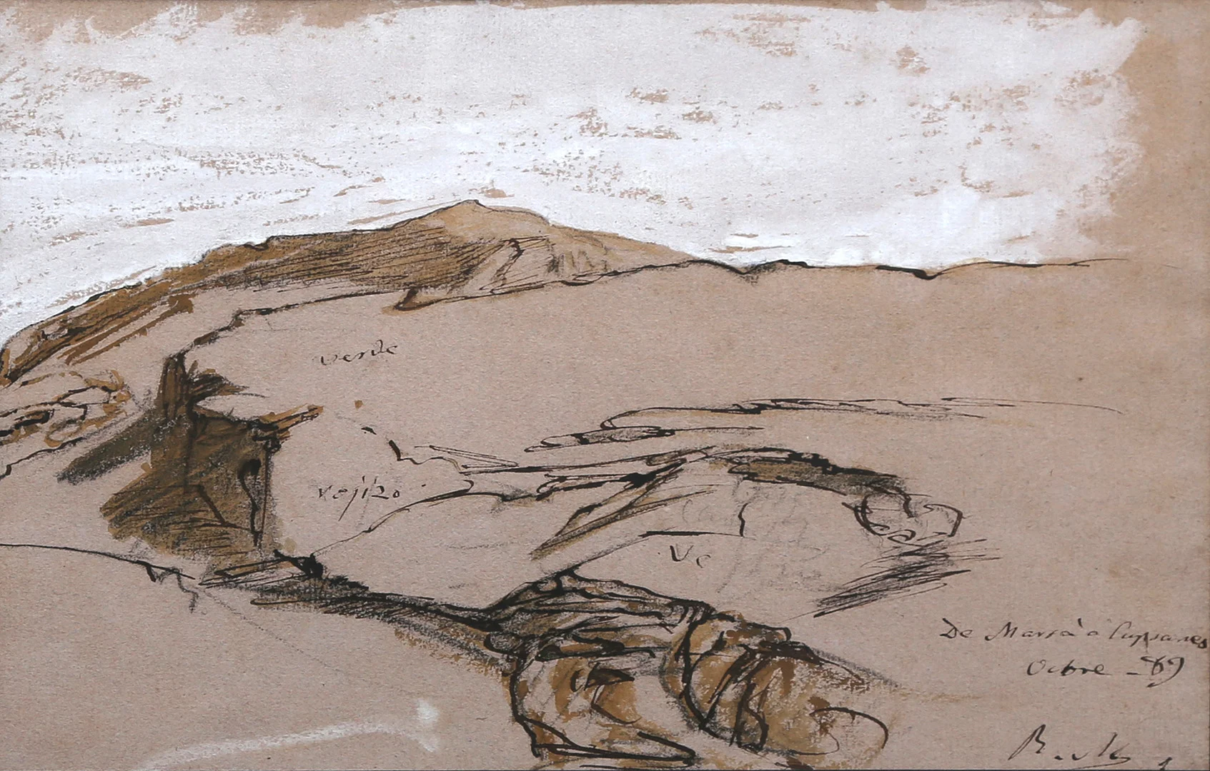 RAMON MARTÍ ALSINA. "De Marsà a Capsanes". — Drawings — Balclis