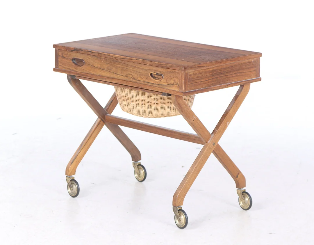 Rosewood sewing table — Furniture/Coffee tables, occasional tables — Lauritz