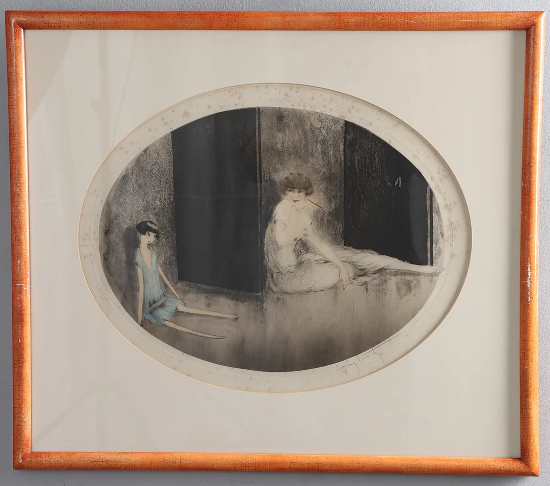 LOUIS ICART (1888-1950). 'FRENCH DOLL', 1926. — Engravings & Prints — Lawrences Auctioneers