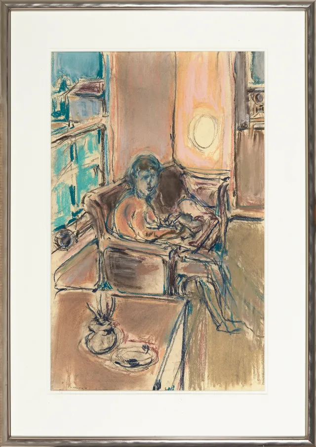 Nielsen, John David — Kvinne i interiør, 1979