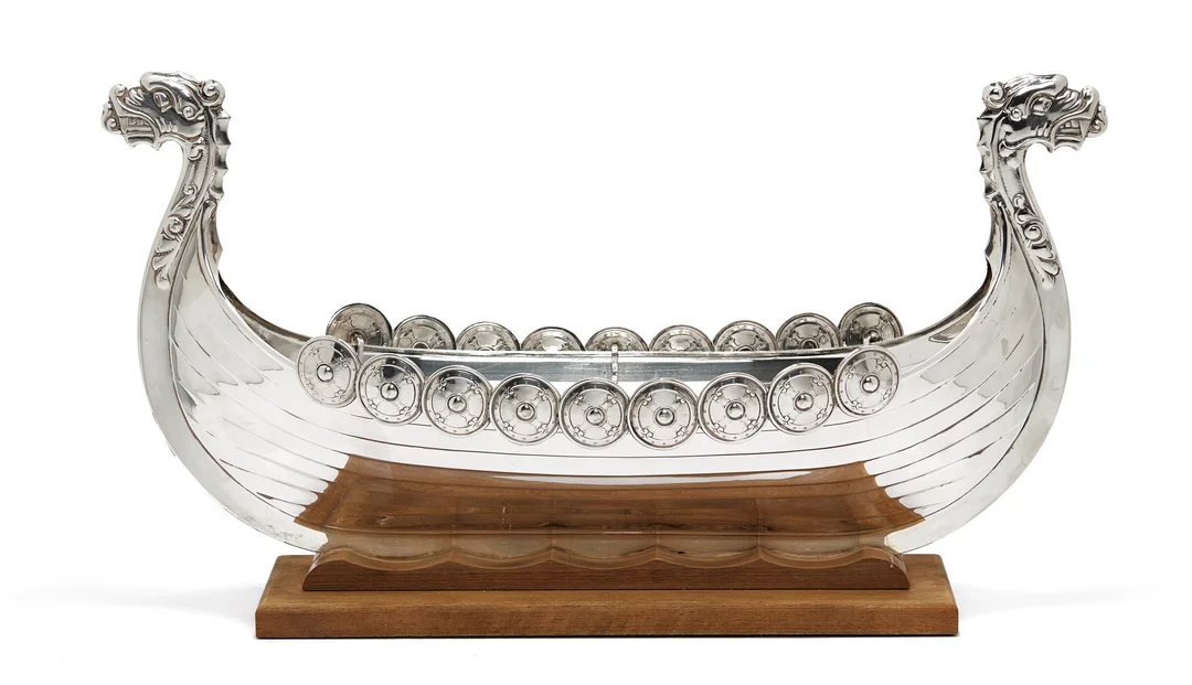 Vikingskip — Vikingskip — Gjenstand/Sølv — Blomqvist