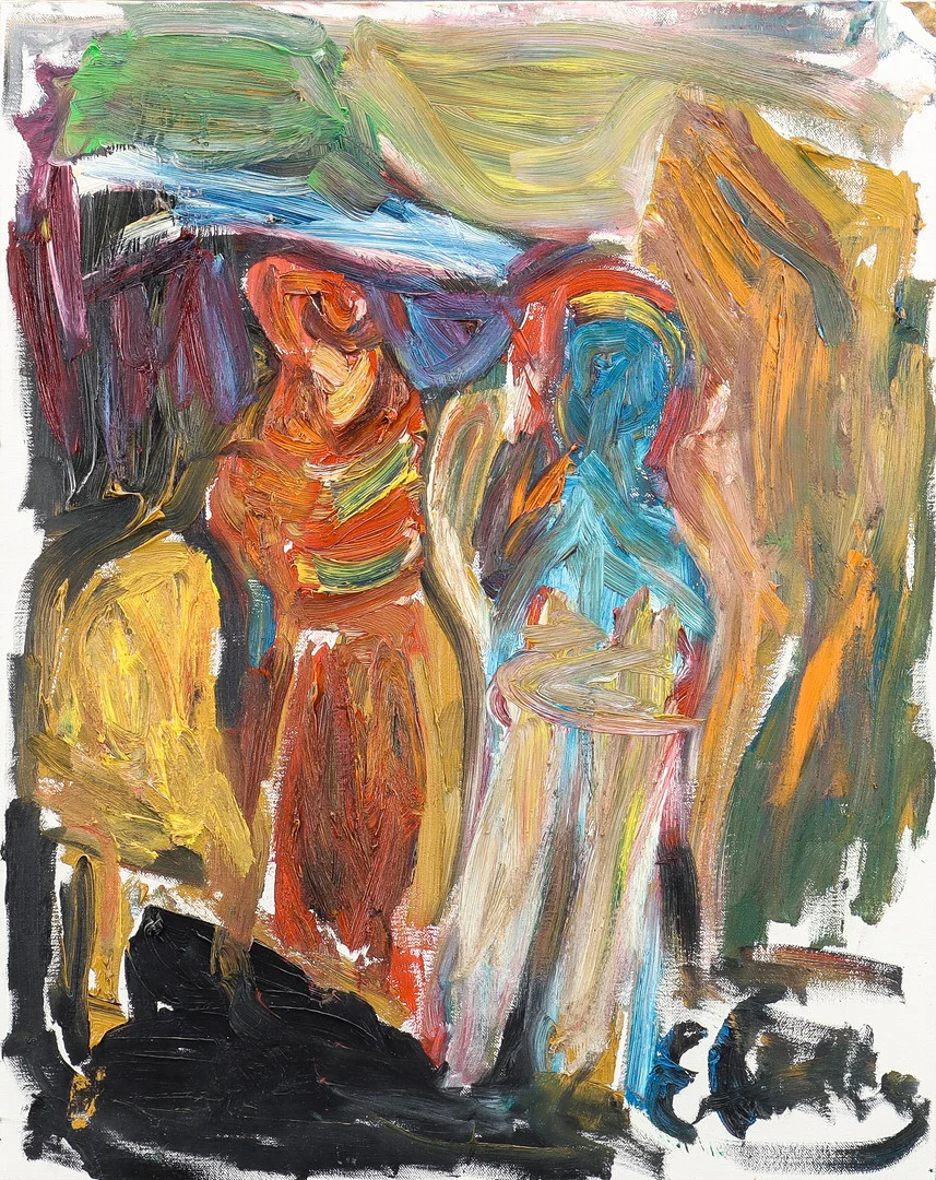 ERLAND CULLBERG. Figurkomposition. — Paintings — Karlstad Hammarö Auktionsverk