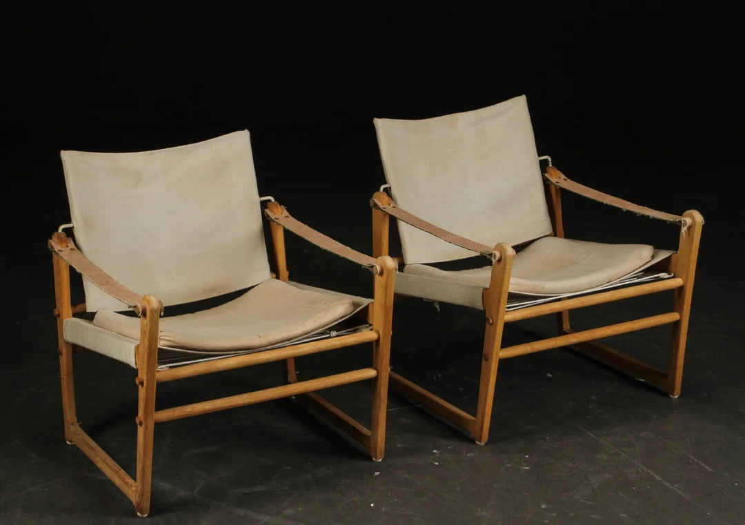 Et par safaristole. (2) — Furniture/Lounge chairs — Lauritz
