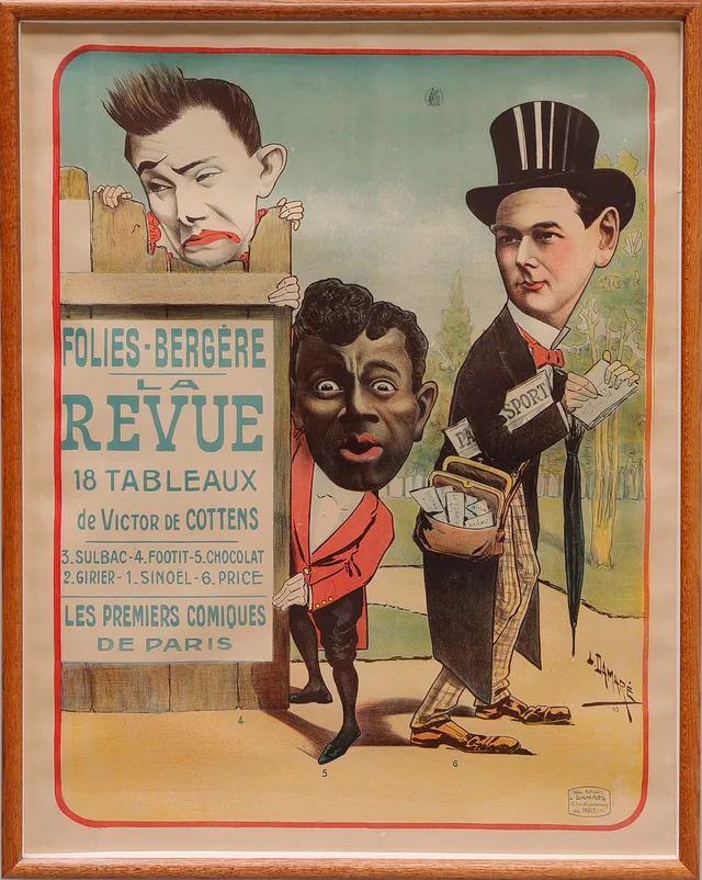 HENRI DAMARÉ. Affisch, färglitografi, Belle Époque, Frankrike, tidigt 1900-talets början.