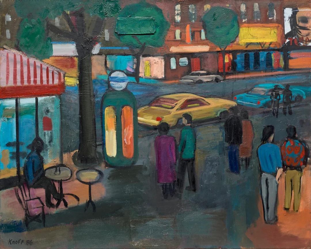 Knoff, Johan Ulrik — Uten tittel, 1986 — Kunst/Maleri — Blomqvist