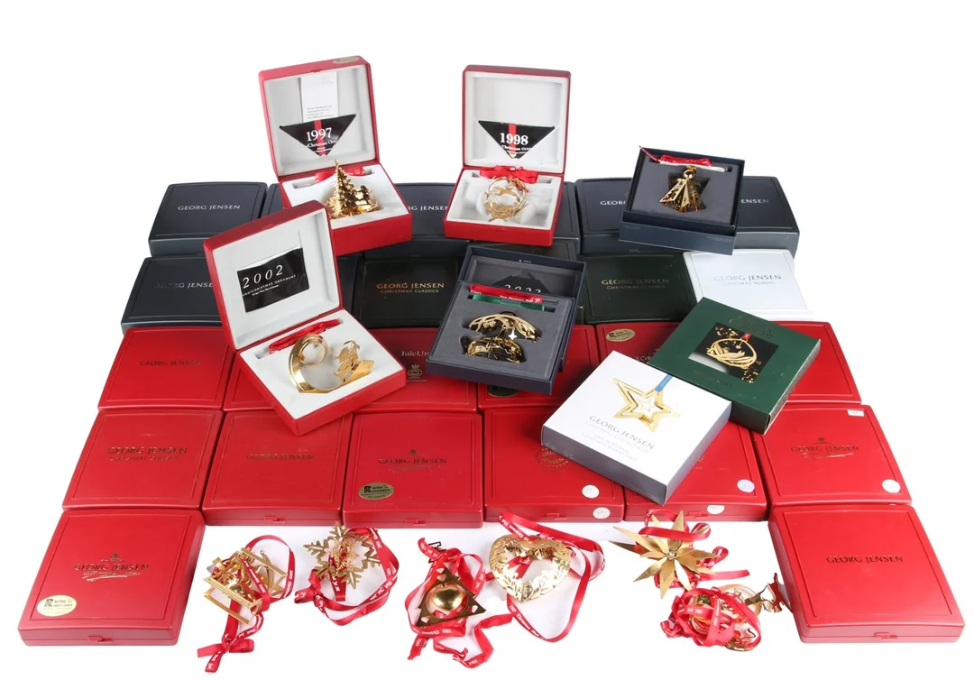 Georg Jensen. A collection of Christmas anxieties (39) — Hobby and collectibles/Collectibles — Lauritz