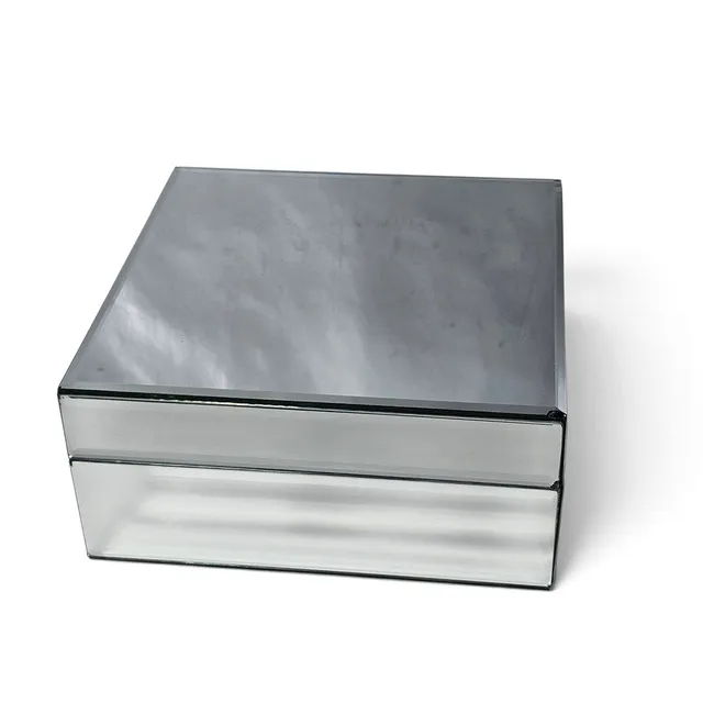 Caja joyero italiana espejada, Circa 1970.
