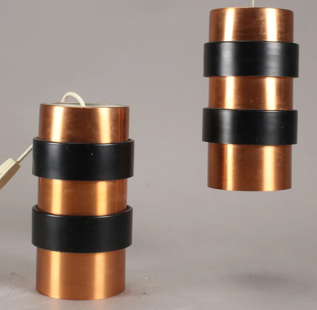 Jo Hammerborg, tilskrevet . Par pendler (2) — Lamps and lighting/Pendant lights — Lauritz