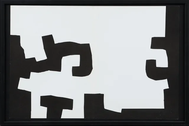 EDUARDO CHILLIDA. 2 stycken, litografier ur samt delar av mappen "Derriere le Miroir", nr 204, juni 1973.