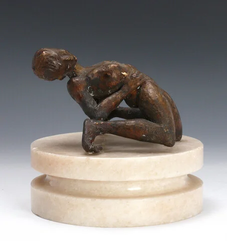 Fazzini, Pericle — Bakoverbøyd mannsakt — Kunst/Skulptur — Blomqvist