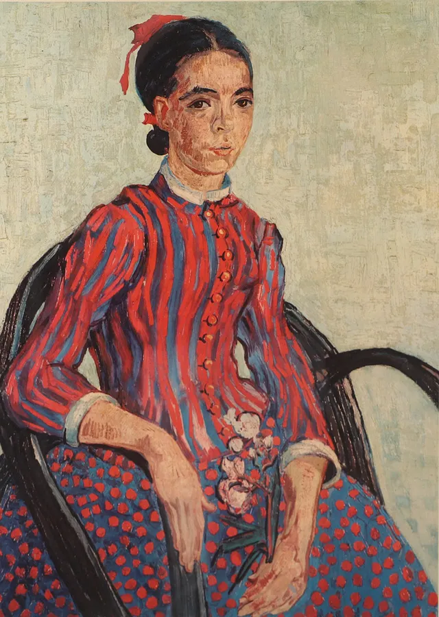 VINCENT VAN GOGH. EFTER. Museum-affisch, tryck.